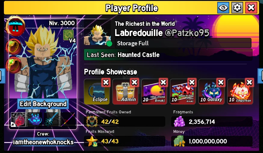 Player Profile de Labredouille