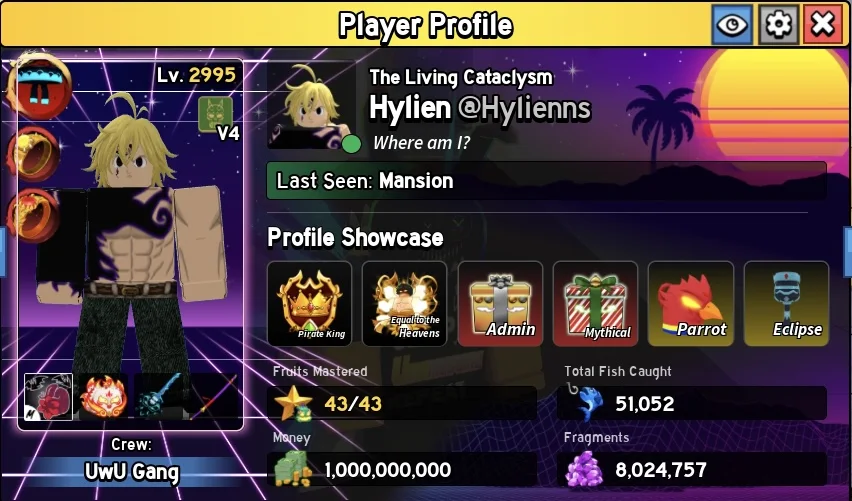 Player Profile de Hylien