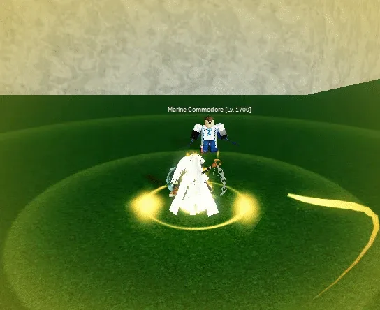 The King's Rule aura, which stuns enemies that get too close