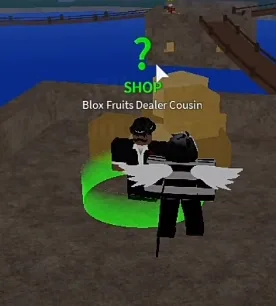 Blox Fruits Dealer Cousin NPC - Blox Fruits
