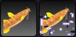 The difference between a Celestial Catfish and a normal fish.
