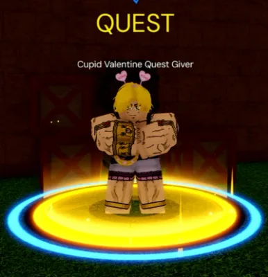 Cupid Valentine Quest Giver NPC - Blox Fruits