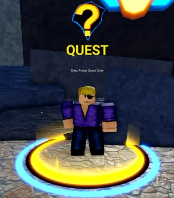 Deep Forest Quest Giver NPC - Blox Fruits