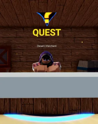 Desert Merchant NPC - Blox Fruits