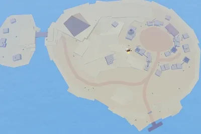 Desert Island - Blox Fruits