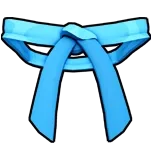 Dojo Belt (Blue) Accessory - Blox Fruits