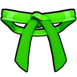Dojo Belt (Green) Accessory - Blox Fruits