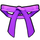 Dojo Belt (Purple) Accessory - Blox Fruits
