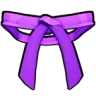 Dojo Belt (Purple) Accessory - Blox Fruits
