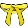 Dojo Belt (Yellow) Accessory - Blox Fruits