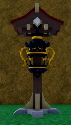 The yellow lantern, lit with 500 mastery on Dragonstorm.