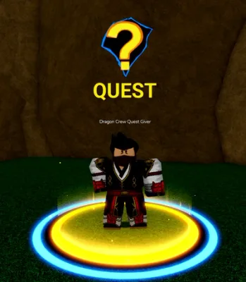 Dragon Crew Quest Giver NPC - Blox Fruits