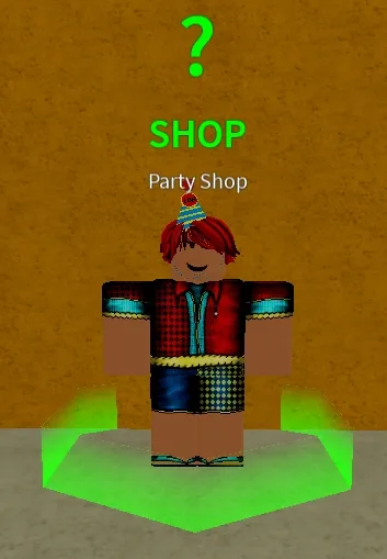 The shop during the Confetti Event, paid for with Confetti collected from chests