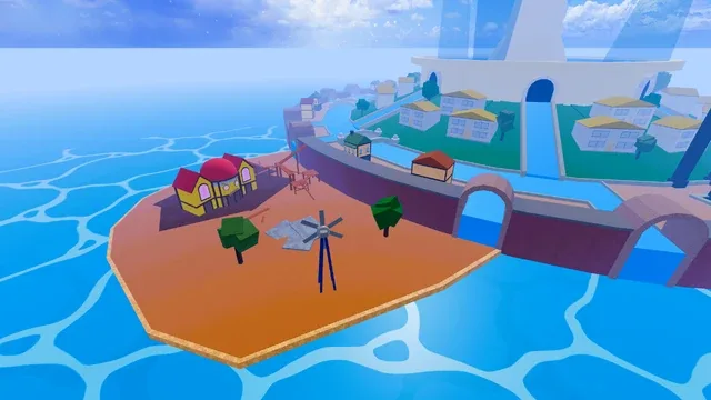 Fountain City's workshop, where the Cyborg boss is found.