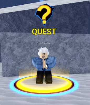 Frost Quest Giver NPC - Blox Fruits