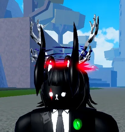 The Ghoul's spiked red halo in V4