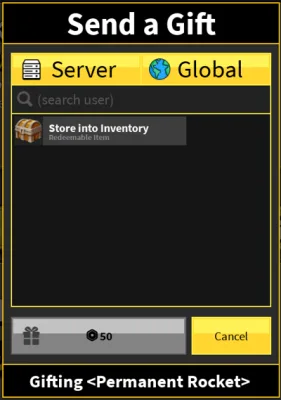Gifting Mechanic - Blox Fruits