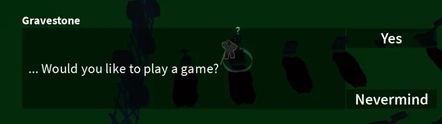 The Pray dialogue during a Full Moon