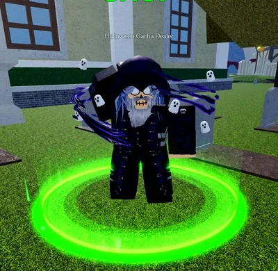 Halloween Gacha Dealer NPC - Blox Fruits