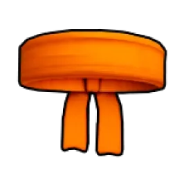 Headband (Orange) Accessory - Blox Fruits