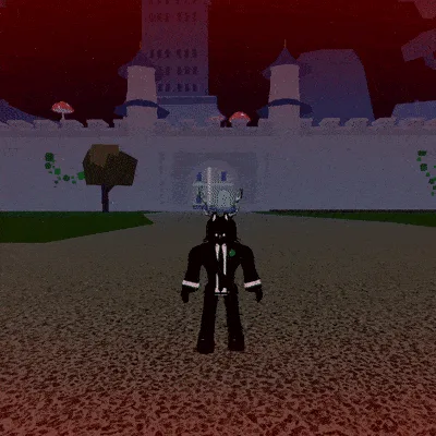 The Ancient Powers transformation of Human V4, with its red aura.