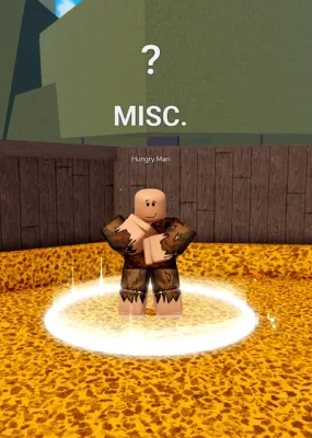 Hungry Man NPC - Blox Fruits
