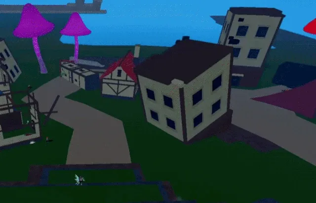 The visual effect of Instinct highlighting entities around you