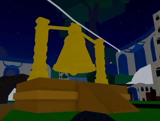 The Lightning God's bell, in the Upper Skylands