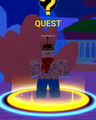 King Neptune NPC - Blox Fruits