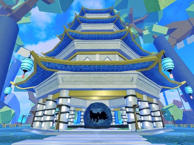 The shrine where you offer your Azure Embers