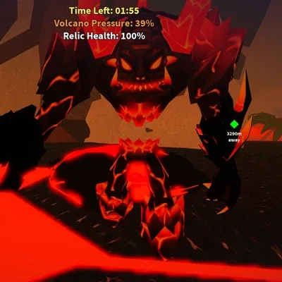 Lava Golem Enemy - Blox Fruits