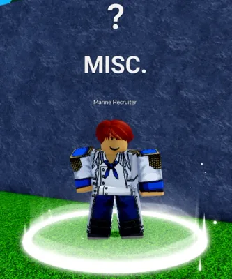 Marine Recruiter NPC - Blox Fruits