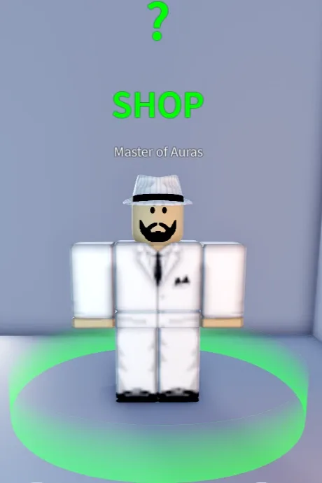 The Master of Auras, as he appeared in game.