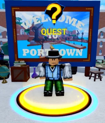 Pirate Port Quest Giver NPC - Blox Fruits