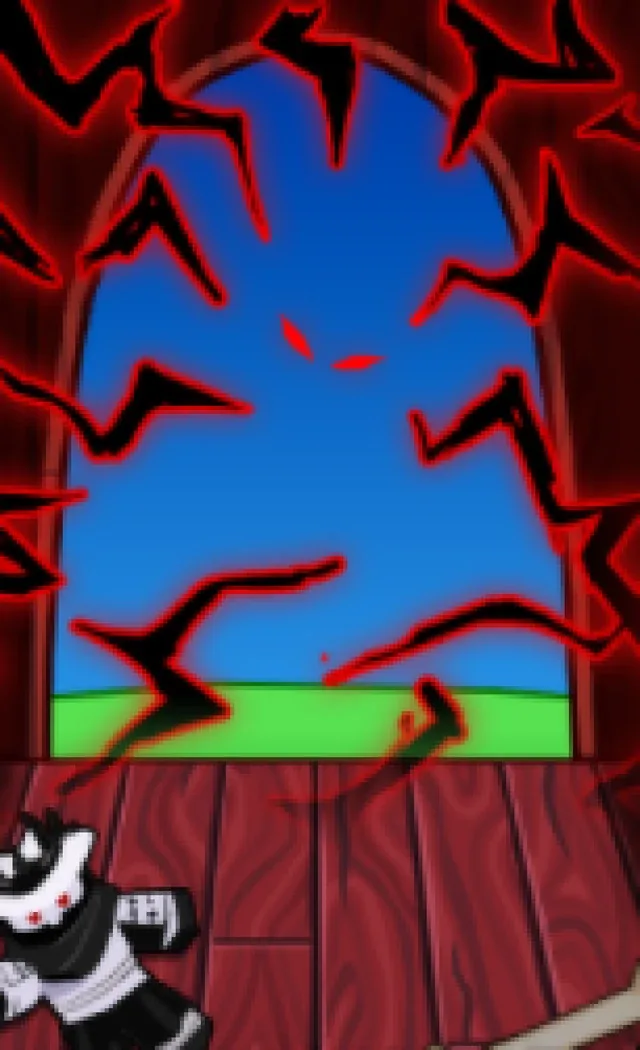 The Doghouse (Frame Break) background, one of only two tradeable backgrounds since Update 30.