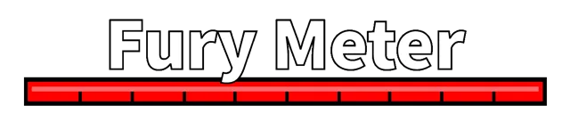 The Fury Meter bar, which fills passively until you can transform.
