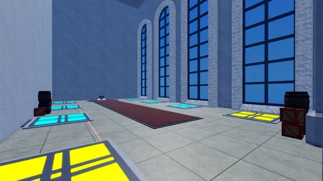The Third Sea raid lobby, inside the main building of Castle on the Sea.