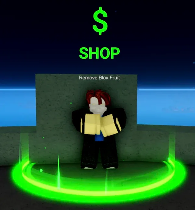 Remove Blox Fruit at the Prison in First Sea, the only place where he works.