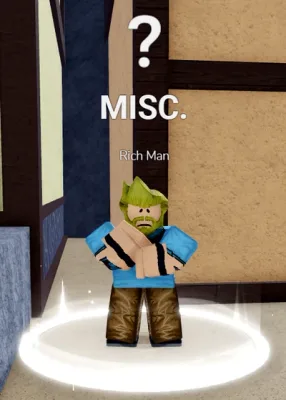 Rich Man NPC - Blox Fruits