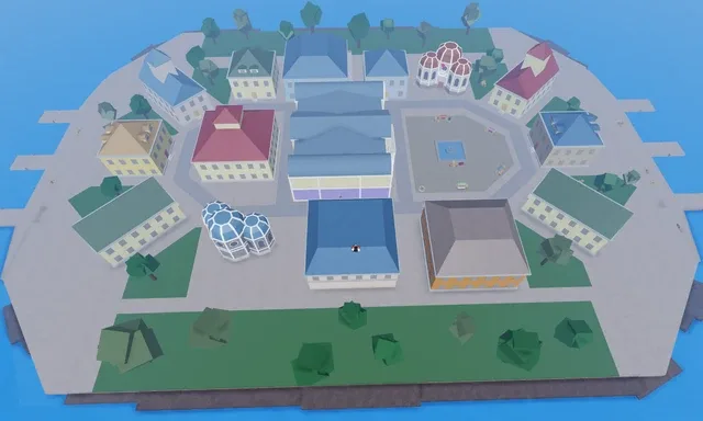 Middle Town, in First Sea, where Robotmega is found.