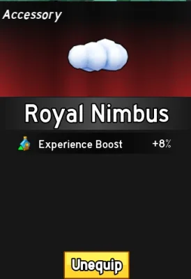 Royal Nimbus Accessory - Blox Fruits