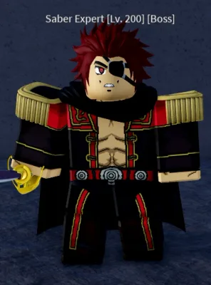 Saber Expert Boss - Blox Fruits