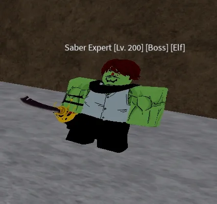 Saber Expert's elf variant, which appeared during the Christmas Event.