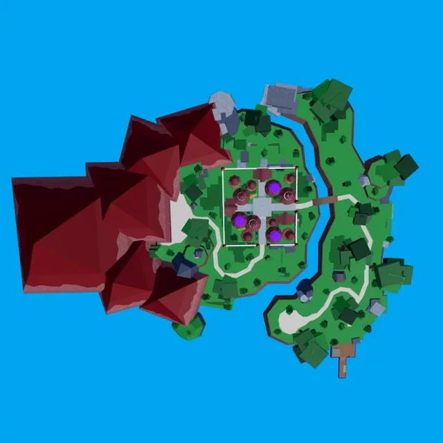 Chocolate Land, one of the best islands for farming Mastery.