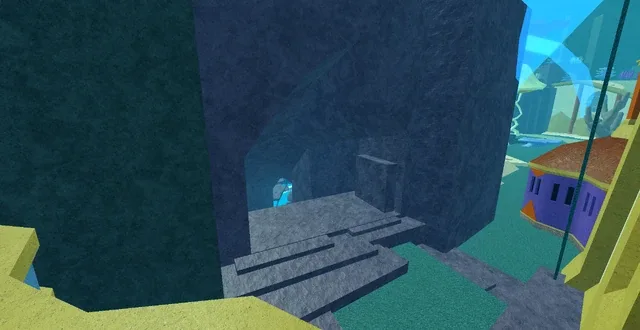 The Sealed Cavern's entrance, once revealed.