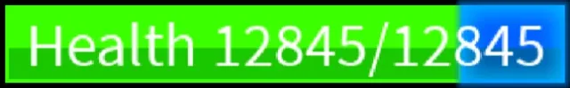 The Leviathan's Armor shield gauge, at Tier 1.