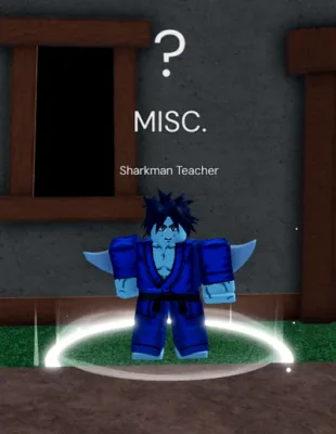Sharkman Teacher NPC - Blox Fruits