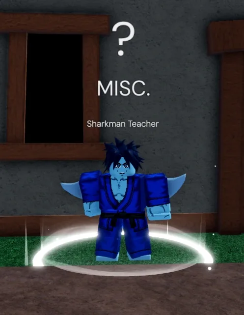 The Sharkman Teacher, who teaches Sharkman Karate.