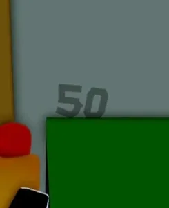 The number 50 written near the door, the hidden clue for the 50 required sea events.