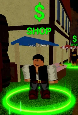 Sword Dealer NPC - Blox Fruits
